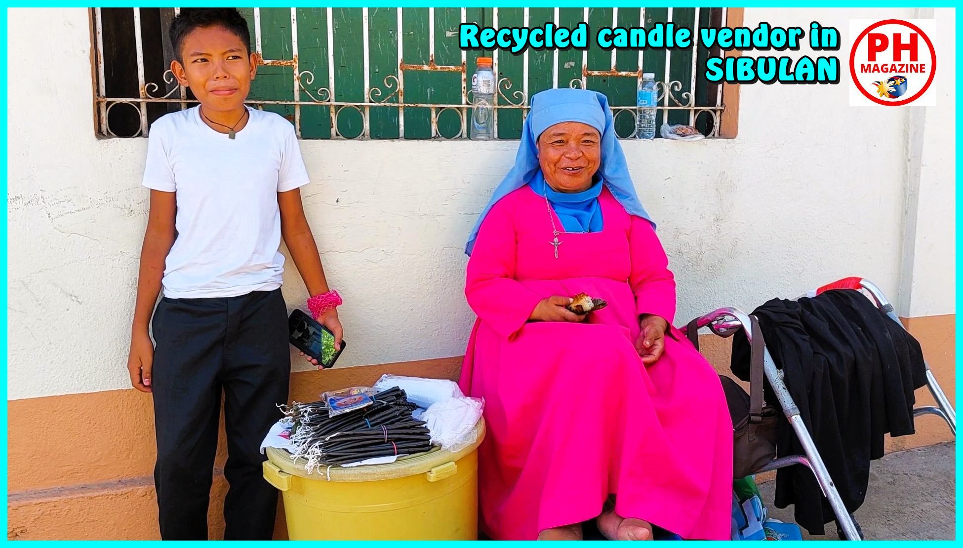 Photo of the Day for December 29, 2023 – Recycled candle vendor in Sibulan