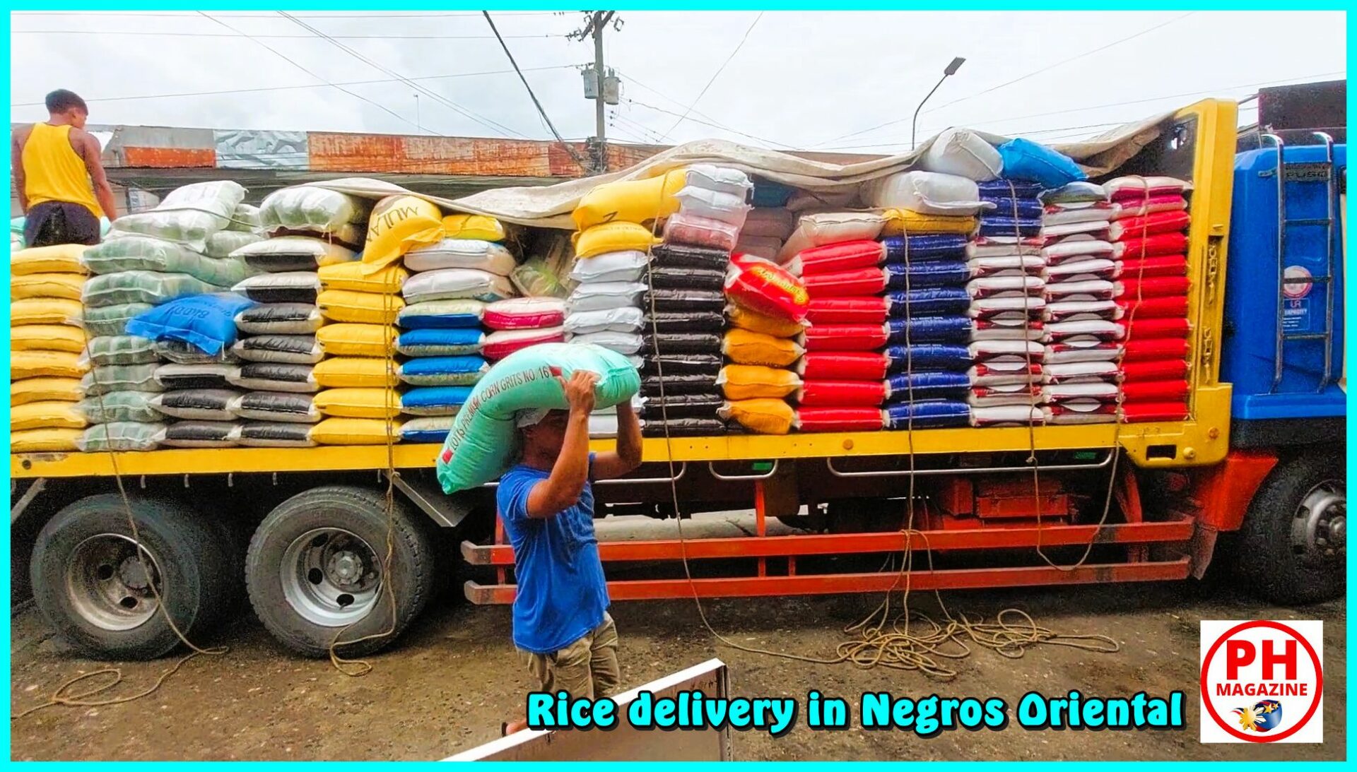 SIGHTS OF NEGROS ORIENTAL - PHOTO OF THE DAY - Rice delivery in Negros Oriental