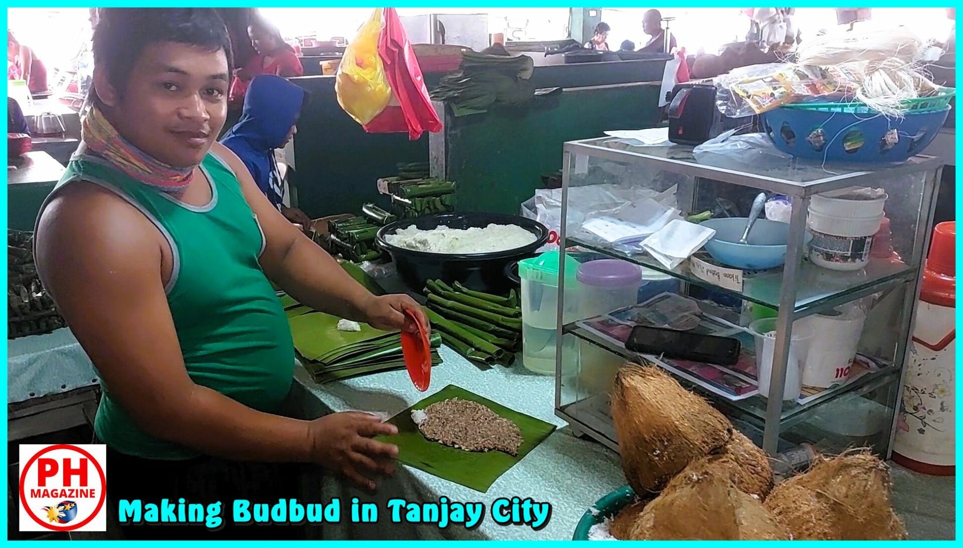 SIGHTS OF NEGROS ORIENTAL - PHOTO OF THE DAY - Making Budbud (Bodbod) in Tanjay City