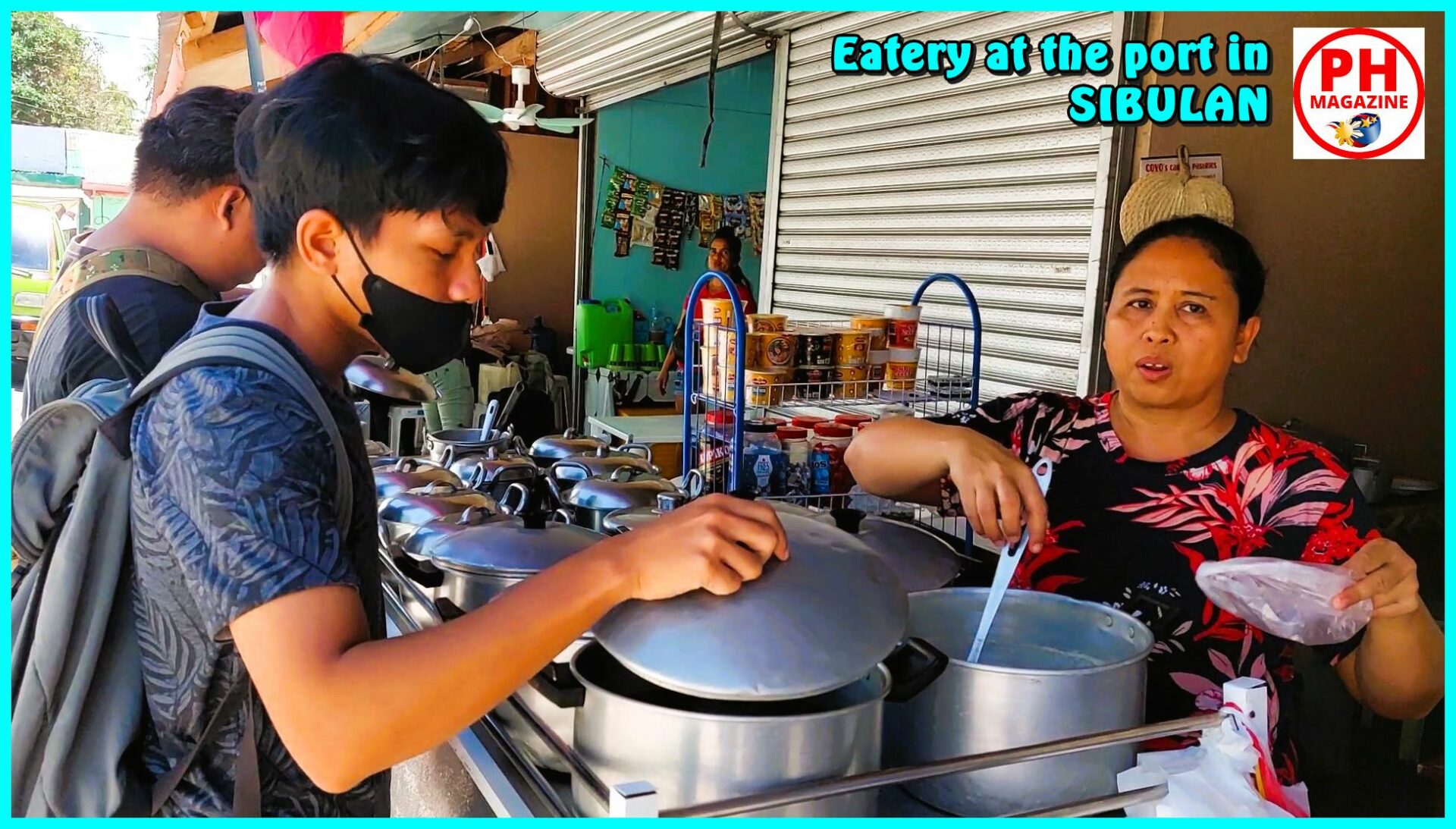 SIGHTS OF NEGROS ORIENTAL - Eatery at the port in Sibulan