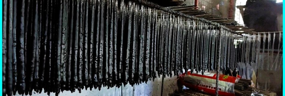 Photo of the Day for January 23, 2024 – Black candles made from recycled wax in Sibulan