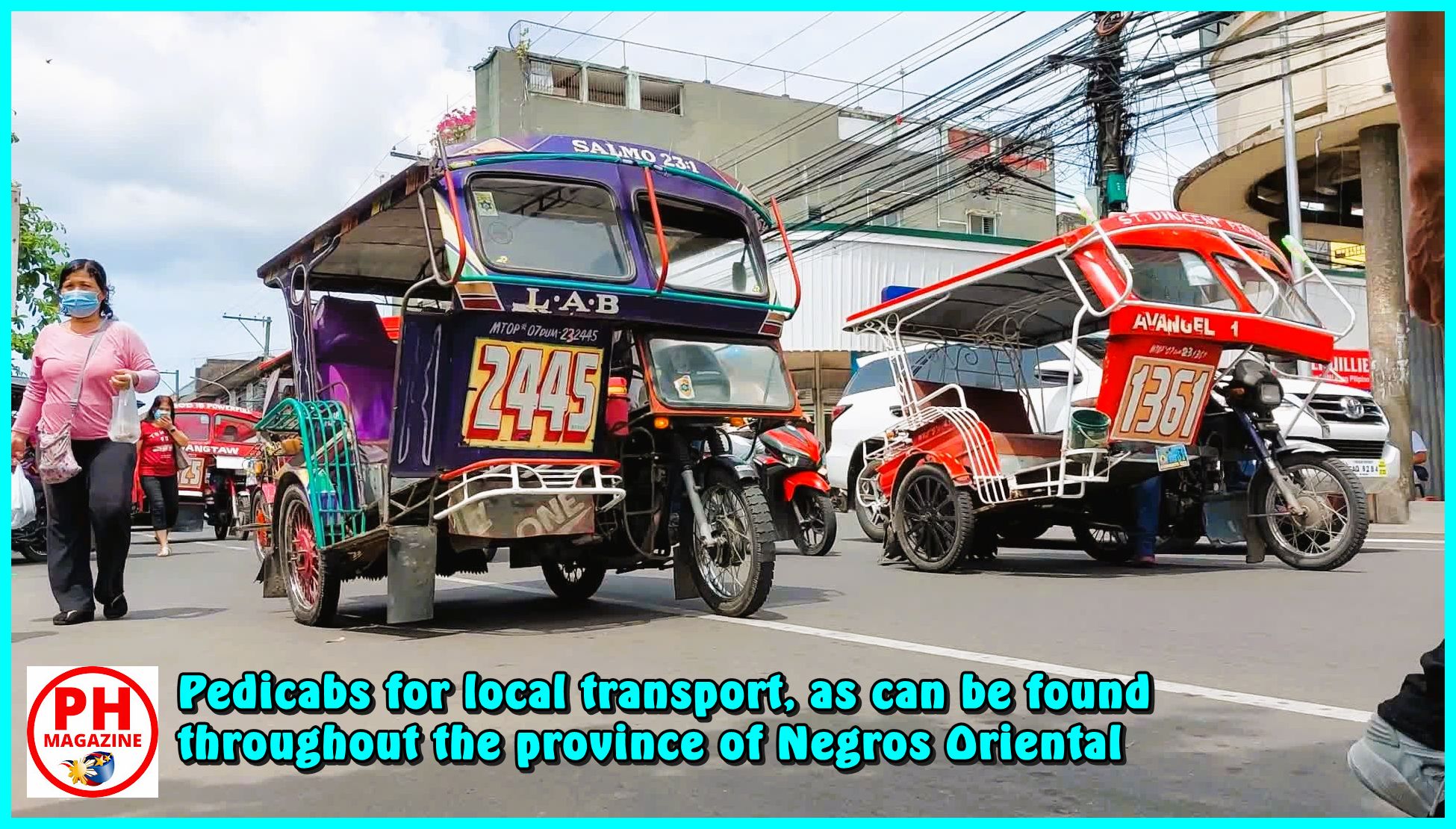 Photo of the Day for January 25, 2024 – The pedicabs of Negros Oriental