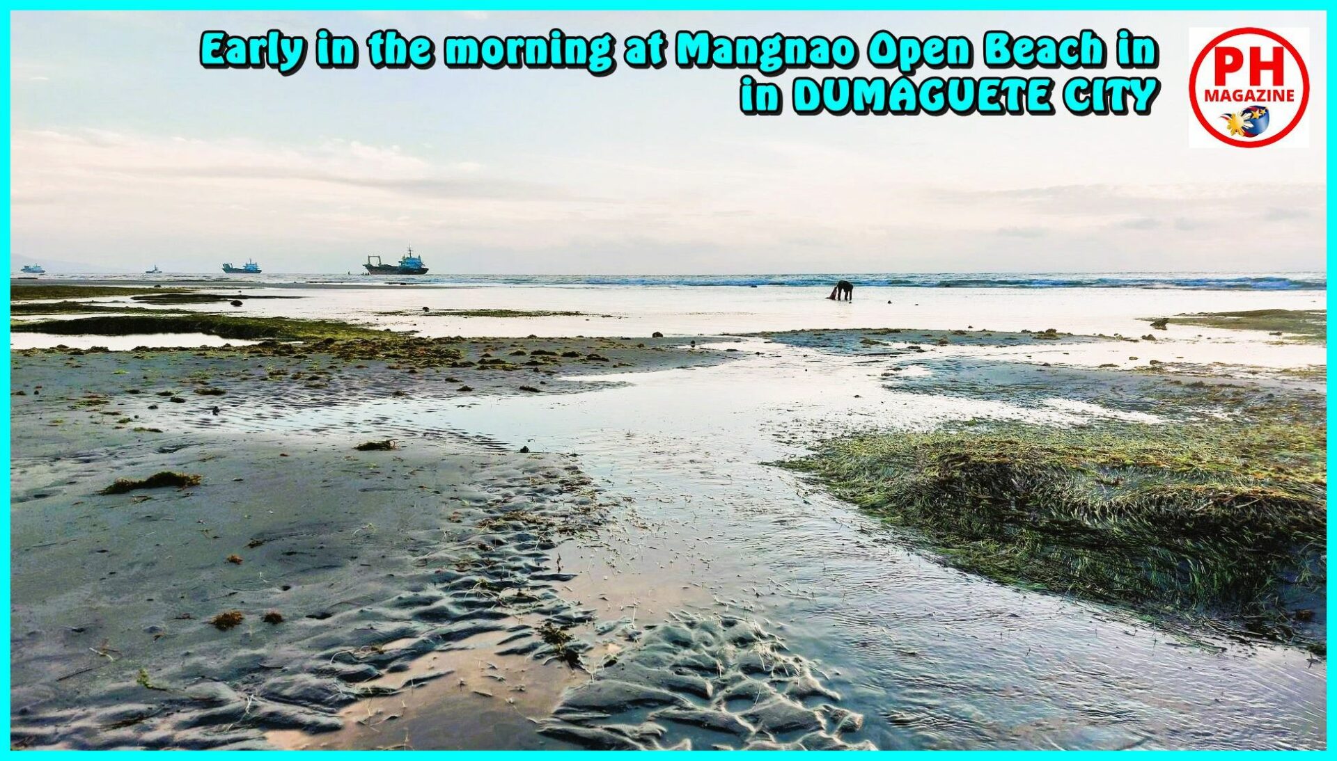 SIGHTS OF NEGROS - PHOTO OF THE DAY - Early in the morning at Mangnao Open Beach in Dumaguete City