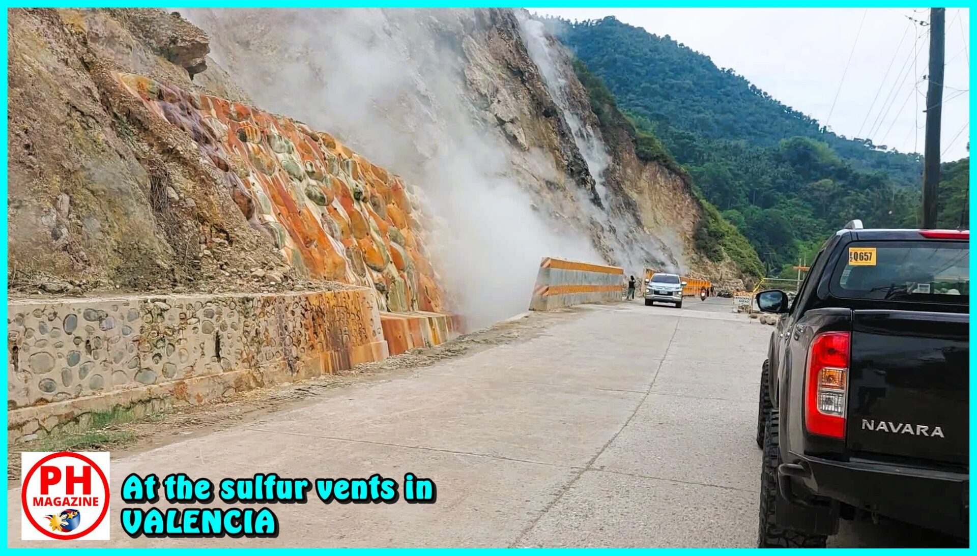 SIGHTS OF NEGROS - PHOTO OF THE DAY - At the sulfur vents in Valencia, Negros Oriental