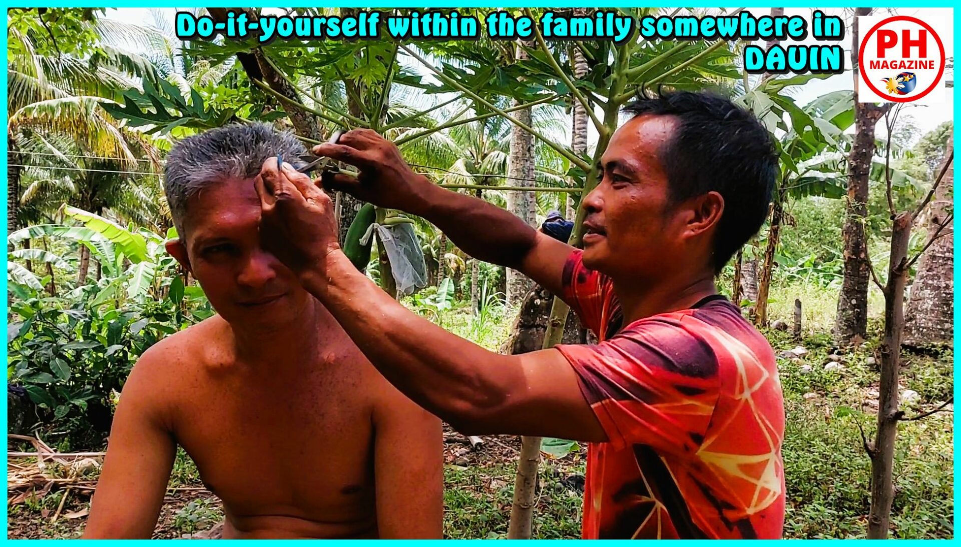 SIGHTS OF NEGROS - PHOTO OF THE DAY - Do-it-yourself within the family somewhere in Dauin