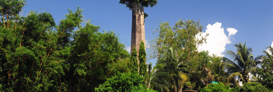 NEWS – Victorias City restores historic muscovado sugar mill smokestack