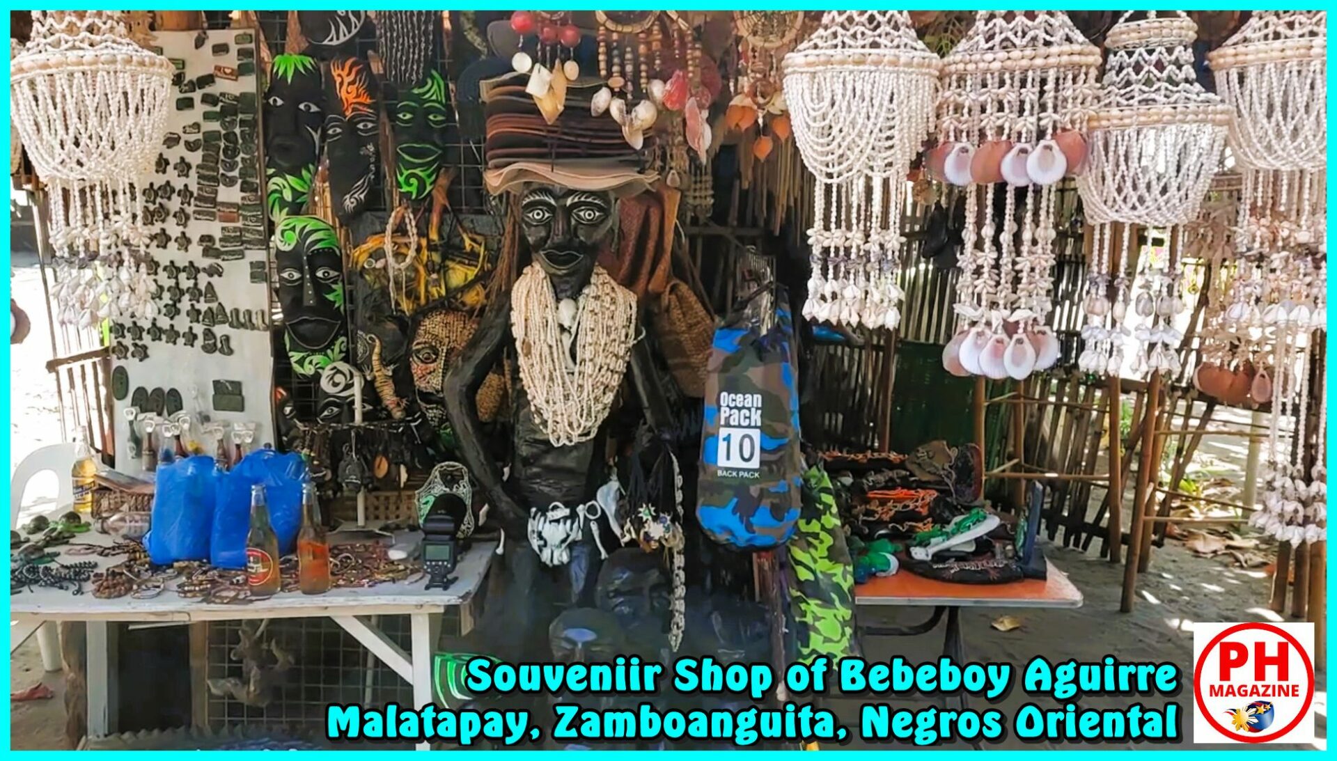 SIGHTS OF NEGROS - PHOTO OF THE DAY - Recommended souvenir shop at jetty of Malatapay, Zamboanguita