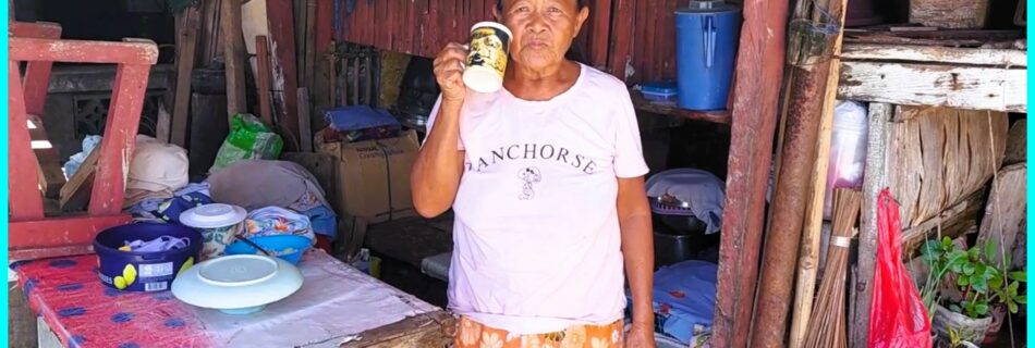 Photo of the Day for March 24, 2024 – Woman at her home in barangay Tinago in Dumaguete City