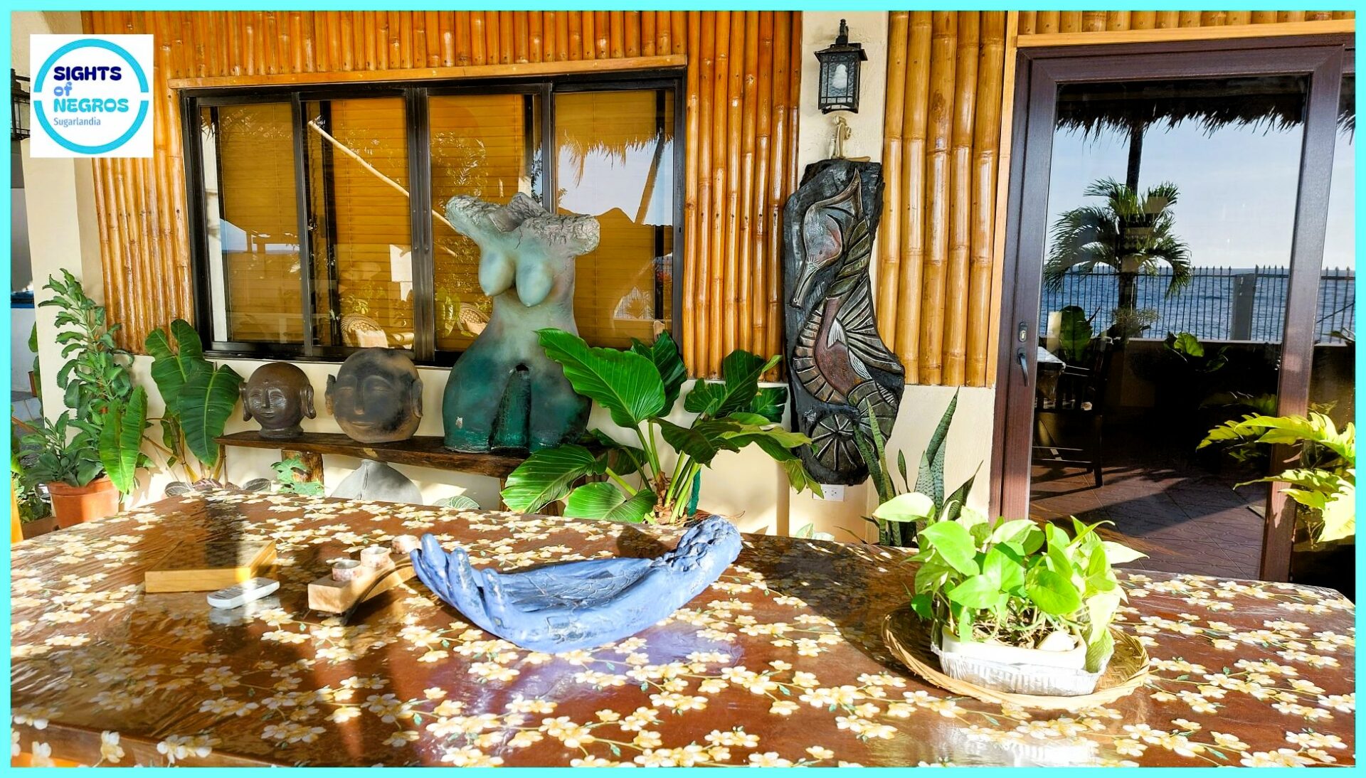 SIGHTS OF NEGROS - PHOTO OF THE DAY - How the giant seahorse came to the terrasse